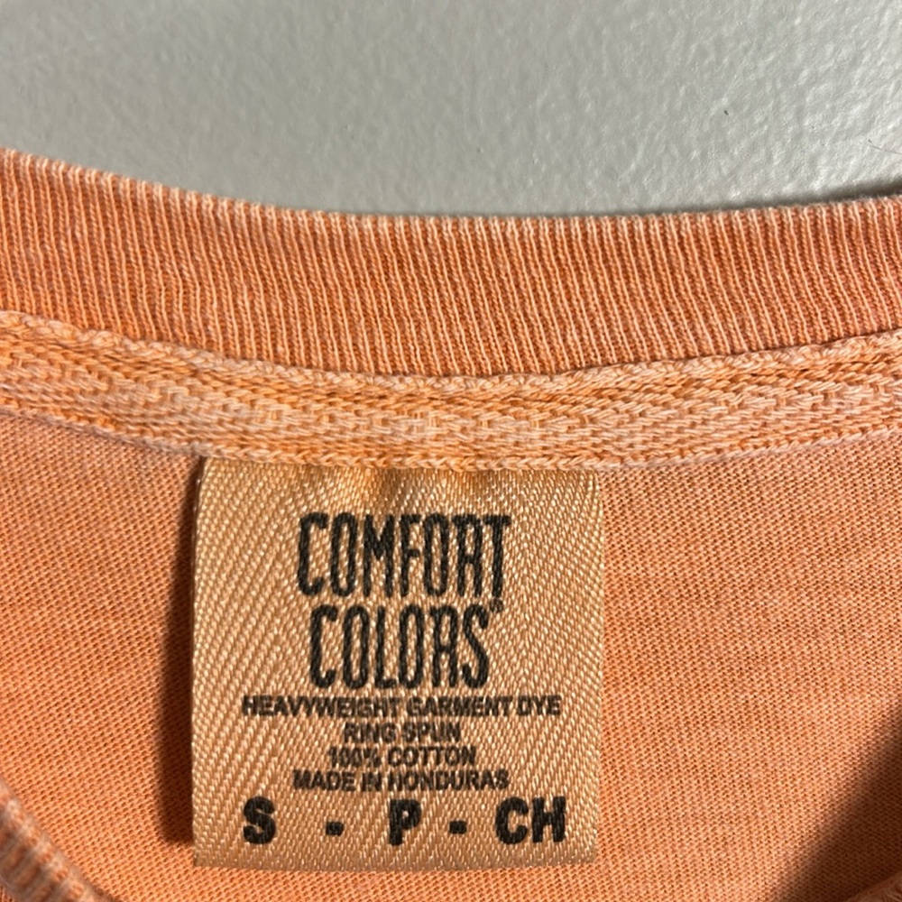 Clemson Patagonia Themed Comfort Colors Women’s lightweight Long sleeve Tee Sz S - Picture 8 of 11